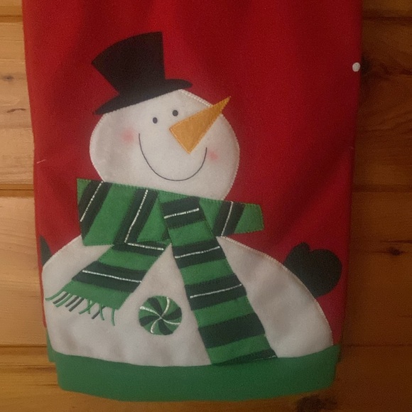NWT Holiday Time Snowman Tree Skirt 48” - Picture 2 of 9